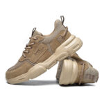 XYEHS 657 Breathable Safety Work Shoes with EVA Outsole & Aramid Midsole, Steel Toe Cap, Breathable Pigskin & Mesh Lining, Impact & Puncture Resistant Work Sneakers, Anti-Slip Footwear - Image 4