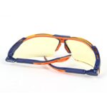 XYEHS 9160520 Polycarbonate Anti-Fog Safety Glasses, Adjsutable Temples, High-Speed Partical Impact Resistant Eyeglasses Goggles, UV Protection - Image 3