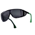 XYEHS 9161146 Polycarbonate Anti-Fog Welding Safety Goggles with Side Shields, Protection Level 6, Adjustable Temples, Impact Resistant & Scratch Resistant Eyeglasses Glasses, UV Protection - Image 2