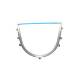 XYEHS M1012 Polycarbonate Full Face Shield Protective Clear Visor with Aluminum Spring Bracket Adapter, High Temperature Resistance, 1mm Face Screen Safety Mask with Aluminum Brim - Image 7