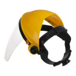 XYEHS M1019 Full Face Shield Protective Mask Kit with ABS Crown, 2mm PC Clear Visor Window, Heat & Chemical Resistant, Ratcheting Safety Headgear - Image 4