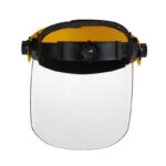 XYEHS M1019 Full Face Shield Protective Mask Kit with ABS Crown, 2mm PC Clear Visor Window, Heat & Chemical Resistant, Ratcheting Safety Headgear - Image 5