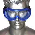 XYEHS S2002F Polycarbonate Impact Resistant Safety Goggles with Large Lens, Adjustable Headband Eyeglasses, Anti-Scratch Glasses,Eye Mask - Image 2