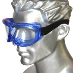 XYEHS S2002F Polycarbonate Impact Resistant Safety Goggles with Large Lens, Adjustable Headband Eyeglasses, Anti-Scratch Glasses,Eye Mask - Image 3