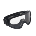 XYEHS S2006F 1.8mm Polycarbonate Foam-Lined Safety Goggles with Large Lens, Anti-Fog & Impact Resistant Eyeglasses, Adjustable Headband, Black Frame with Foam Edge - Image 3