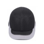 XYEHS SR-1032 Safety Baseball Hat Style Bump Cap, Impact Resistant HDPE Shell Insert, EVA Cushion, Lightweight Safety Hard Hat, Reflective Strip, Short Brim, Breathable Hat Comfortable Head Protection Cap - Image 4