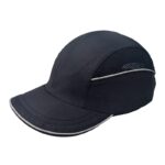 XYEHS SR-2117 Baseball Hat Style Bump Cap, Impact Resistant HDPE Shell Insert, EVA Cushion, Lightweight Safety Hard Hat, Reflective Strip, Micro Brim, Breathable Hat Comfortable Head Protection Cap - Image 4
