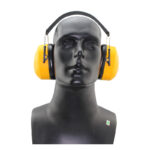 XYEHS 0406 Foldable Ear Cup Headband Noise Reduction Safety Earmuffs, NRR 25dB Noise Cancelling, Ear Protection for Construction Work, Shooting, Hunting, Sports - Image 2