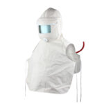 XYEHS 0602 Sand Blasting Hood Canvas Shawl Cap Sandblaster Mask Anti Dust Protection Mask Face Protective Helmet - Image 2