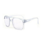 XYEHS 1408L Impact Resistant Safety Glasses with Clear Polycarbonate Lenses & CA Frame, Sideshields, Splash & UV Protection, Eyeglasses Goggles