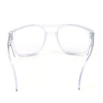 XYEHS 1408L Impact Resistant Safety Glasses with Clear Polycarbonate Lenses & CA Frame, Sideshields, Splash & UV Protection, Eyeglasses Goggles - Image 3
