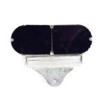 XYEHS 1908 Screw Fastened Flip Up Safety Glasses on Hard Hat, High Temperature Resistant for Welding, Metal Fabrication, Hot Glass Working, Foundry Work