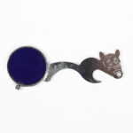 XYEHS 1928 Handheld Safety Fire Glass Flame Resistant Lens, Portable Bottle Opener, High Temperature Resistant for Welding, Metal Fabrication, Hot Glass Working, Foundry Work - Image 2