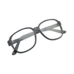 XYEHS 868 Non-Prescription Glasses with Clear Glass Lenses & Red Flower Plastic Frame Eyeglasses