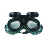 XYEHS 3021 Polycarbonate Welding Safety Goggles with Double-Layer Flip-up Lenses, Elastic Headband, Impact & Splash Protection Glasses, Anti-UV Protective Eyeglasses - Image 2