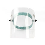 XYEHS 307 Transparent PC Window Face Shield Visor Kit, 2mm Face Screen Half Enclosed Safety Mask With Adjustable Viewing Angle & Pin Lock Headband - Image 2