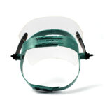 XYEHS 307 Transparent PC Window Face Shield Visor Kit, 2mm Face Screen Half Enclosed Safety Mask With Adjustable Viewing Angle & Pin Lock Headband - Image 4