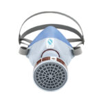 XYEHS 9500A Reusable Half Respirator Mask with ≥95% Gas Filter Cartridge, Face Cover Face Shield for Gases, Dust, Vapors, Chemicals, Paint, Spray