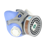 XYEHS 9710A Reusable Half Respirator Mask with ≥95% Gas Filter Cartridge, Face Cover Face Shield for Gases, Dust, Vapors, Chemicals, Paint Spray - Image 3