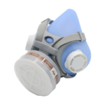 XYEHS 9710A Reusable Half Respirator Mask with ≥95% Gas Filter Cartridge, Face Cover Face Shield for Gases, Dust, Vapors, Chemicals, Paint Spray - Image 4