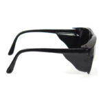 XYEHS A1408 Polycarbonate Welding Safety Glasses with Black Lenses, Sideshields, Impact & Splashes Protection, IR & UV Protective Eyeglasses Goggles - Image 2