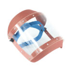 XYEHS A306 Full Transparent Plexiglass Face Shield Visor Kit, 2mm Face Screen Safety Mask with Adjustable Pin Lock, Heat Resistant, UV Protection