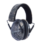 XYEHS E102 Foldable Ear Cup Headband Safety Earmuffs, Noise Reduction, Ear Protection for Work, Shooting, Study