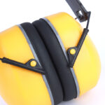 XYEHS E121 Noise Reduction Headband Safety Earmuffs, Foldable Ear Cups, Ear Protection for Shooting, Welding, Hunting - Image 3