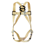 XYEHS EPI-ZR11005 Aramid Flame Retardant Safety Harness Kit, Full Body Fall Protection, 3-Point Adjustment, Back D-Ring for Power Industry, Metal Smelting