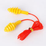 XYEHS HK1115 4 Flanges Soft Reusable Silicone Earplugs with Cord Noise Reduction Ear Plugs, Sleeping Hearing Protection for Concert, Study, Sports - Image 2