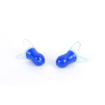 XYEHS HK1119 Bell-Shape Soft Reusable Silicone Earplugs Noise Reduction Ear Plugs, Hearing Protection for Study, Work, Sleeping