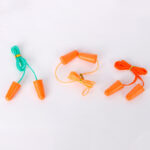 XYEHS XH10011 Soft Disposable Polyurethane Foam Corded Earplugs with Cord Noise Reduction Ear Plugs, Sound Blocking Calmer, Hearing Protection for Sleeping, Study, Work - Image 2