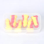 XYEHS HK1104 Noise Canceling Ear Plugs Soft Disposable Polyurethane Foam Earplugs Noise Reduction, Sound Blocking Calmer, Hearing Protection for Sleeping, Study, Work - Image 2