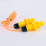 XYEHS HK1113 3 Flanges Soft Reusable Silicone Earplugs with Cord Noise Reduction Ear Plugs, Sleeping Hearing Protection for Concert, Study, Loud Noise - Image 2