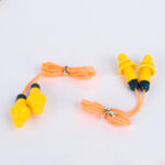 XYEHS HK1113 3 Flanges Soft Reusable Silicone Earplugs with Cord Noise Reduction Ear Plugs, Sleeping Hearing Protection for Concert, Study, Loud Noise - Image 3