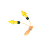 XYEHS HK1113 3 Flanges Soft Reusable Silicone Earplugs with Cord Noise Reduction Ear Plugs, Sleeping Hearing Protection for Concert, Study, Loud Noise