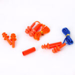 XYEHS HK1117 3 Flanges Soft Reusable Silicone Earplugs with Cord Noise Reduction Ear Plugs, Hearing Protection for Sleeping, Sports, Study - Image 2