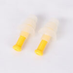 XYEHS HSE-001 3 or 4 Flanges Soft Reusable Silicone Earplugs Noise Reduction Ear Plugs, Hearing Protection for Work, Study, Sports - Image 2