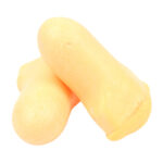 XYEHS LPF-1-O-CH T-Shape Soft Disposable Polyurethane Foam Earplugs 34dB Noise Canceling Ear Plugs, Sound Blocking Calmer, Hearing Protection for Sleeping, Work, Shooting