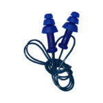 XYEHS SDT-30 3 Flanges Noise Canceling Ear Plugs Soft Reusable Silicone Earplugs with Cord Noise Reduction Earplugs, Sleeping Hearing Protection for Concert, Study, Loud Noise