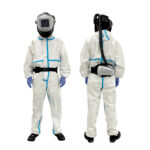 XYEHS SF-900 PAPR Powered Air Purifying Respirator System Auto Darkening Welding Helmet, Full Face Mask Respiratory Protection, 3 Adjustable Air Volume Control - Image 2