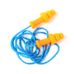 XYEHS SMF-30 3 Flanges Noise Canceling Ear Plugs Soft Reusable Silicone Earplugs with Nylon Cord 30dB Noise Reduction Earplugs, Hearing Protection for Concert, Study, Loud Noise