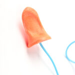 XYEHS MAX-30 Bell-Shape Soft Disposable Polyurethane Foam Earplugs with Cord 37dB Noise Canceling Ear Plugs, Sound Blocking Calmer, Hearing Protection for Sleeping, Travel, Hunting - Image 4