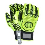 XYEHS 0523 Impact Resistant Mechanical Gloves with Silicone Coating Palm, TPR Knuckle & Fingers, Reinforced Thumb Crotch, Abrasion Resistant