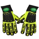 XYEHS Customizable High-Vis 5 Level Cut Resistant Safety Work Gloves Impact Resistant Waterproof Windproof Oilproof Gloves Hand Protection - Image 8