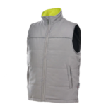 XYEHS A233 Winter Thermal Casual Work Vest with Cotton Inner, Cold & Wind Proof, Abrasion & Wear Resistant for Outdoor Work, Cycling, Running