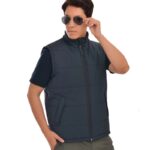 XYEHS A664 Winter Thermal Casual & Work Vest with Cotton Inner, Abrasion & Wear Resistant for Outdoor Work, Cycling, Running - Image 2