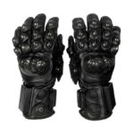 XYEHS D1 Full Finger Electric Tactical Safety Gloves with Enhanced Impact Protective Shell, Arrest Self-Defense Rescue Gloves, Military Combat Exercise Traffic Control Command - Image 3