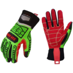 XYEHS Customizable High-Vis 5 Level Cut Resistant Safety Work Gloves Impact Resistant Waterproof Windproof Oilproof Gloves Hand Protection - Image 2