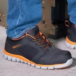 XYEHS LIGERO S1P Lightweight Safety Shoes with Nano Carbon Toe Cap, Phylon/Rubber Outsole, 3D Mesh Upper & Lining, Electrostatic Discharge (ESD) - Image 2